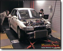 Effektmätning Mitsubishi EVO 3 - Haltech E11